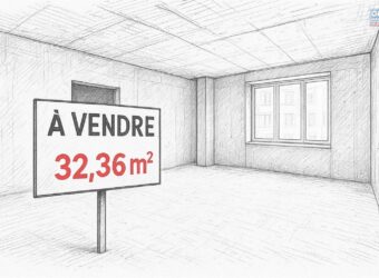 En vente un local commercial de 32.36m2 dans une résidence neuve à Saint Denis
