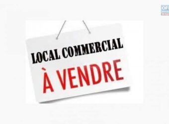 En vente un local commercial idéalement situé au cœur de Flic en Flac
