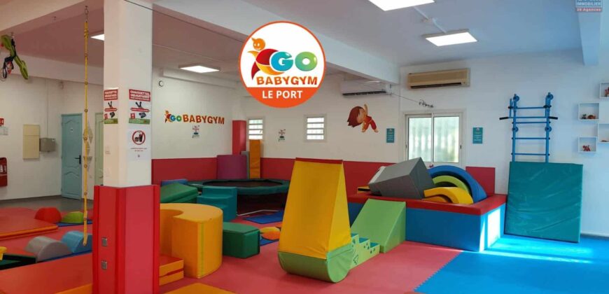 À vendre fonds de commerce GoBabyGym au Port, activité d’éveil pour enfants