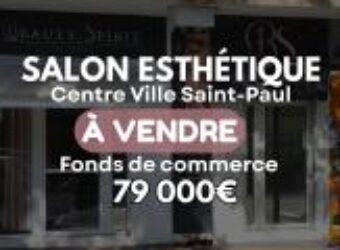 En vente le fonds de commerce de l’institut de beauté « Beauty Spirit » situé en plein centre-ville de Saint-Paul Réunion