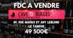 En vente le fonds de commerce « La Cave O Bulles », caviste situé au Tampon Réunion