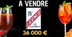 À vendre Licence IV transférable sur toute l’île de La Réunion