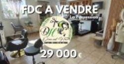 Vente le fonds de commerce du salon de coiffure Diamond’Hair situé à La Possession