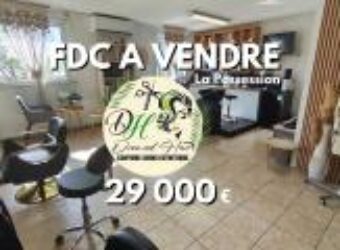 Vente le fonds de commerce du salon de coiffure Diamond’Hair situé à La Possession