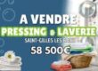En vente un fonds de commerce de pressing et laverie situé à Saint-Gilles-les-Bains Réunion