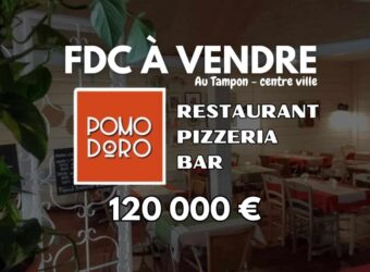 Restaurant-pizzeria au Tampon : salle de 30 places et vente à emporter