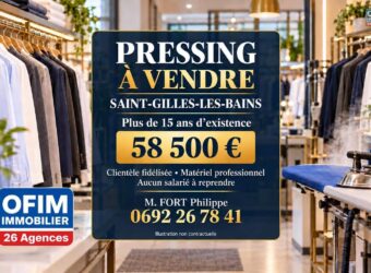 Pressing à Saint-Paul : une activité de services établie